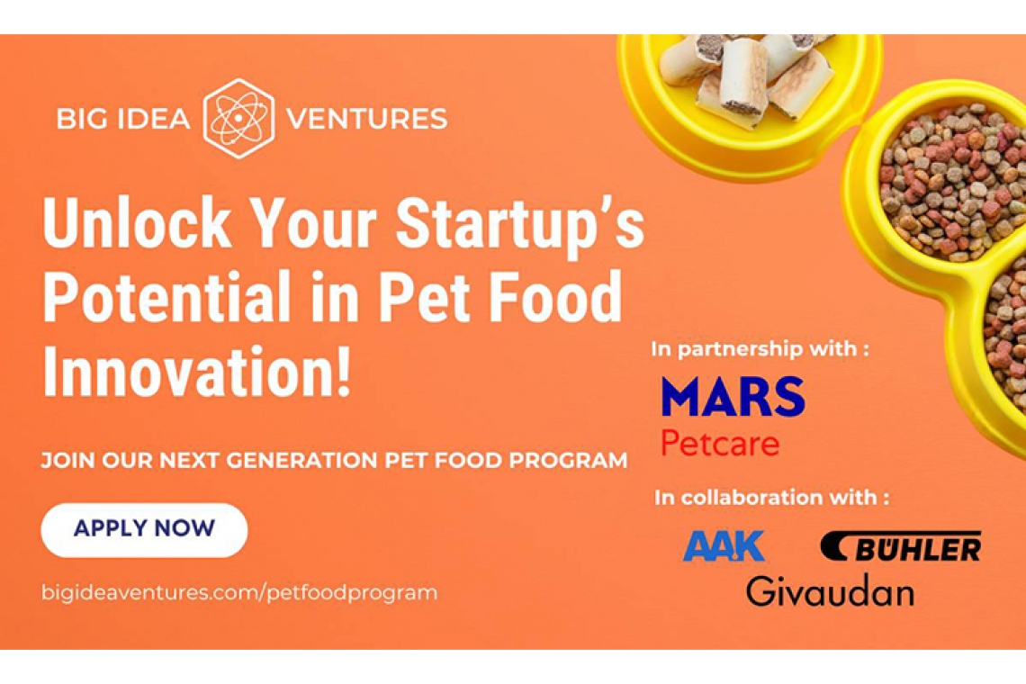 มาร์ส เพ็ทแคร์ ผนึก Big Idea Ventures เปิดเวทีเฟ้นหาสตาร์ทอัพทั่วโลก