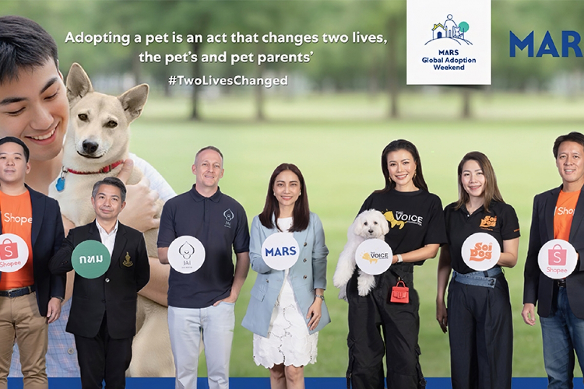 มาร์ส จับมือ 4 พันธมิตร พร้อมแคมเปญสนับสนุนอาหารให้กับสัตว์เลี้ยงในศูนย์พักพิง
